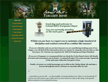 Tablet Screenshot of colonelbills.com